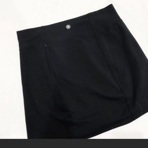 ATHLETA Black Stretch Essential Mini Skirt